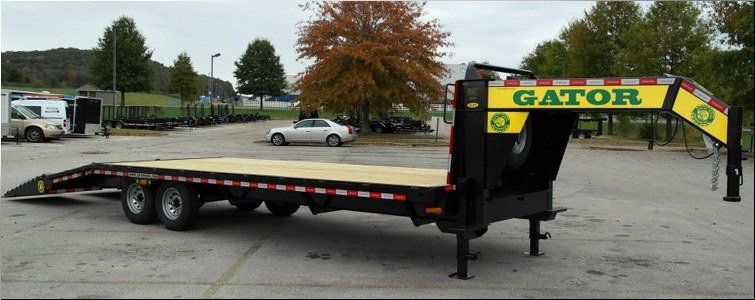 Gooseneck flat bed trailer for sale14k  Perquimans County,  North Carolina